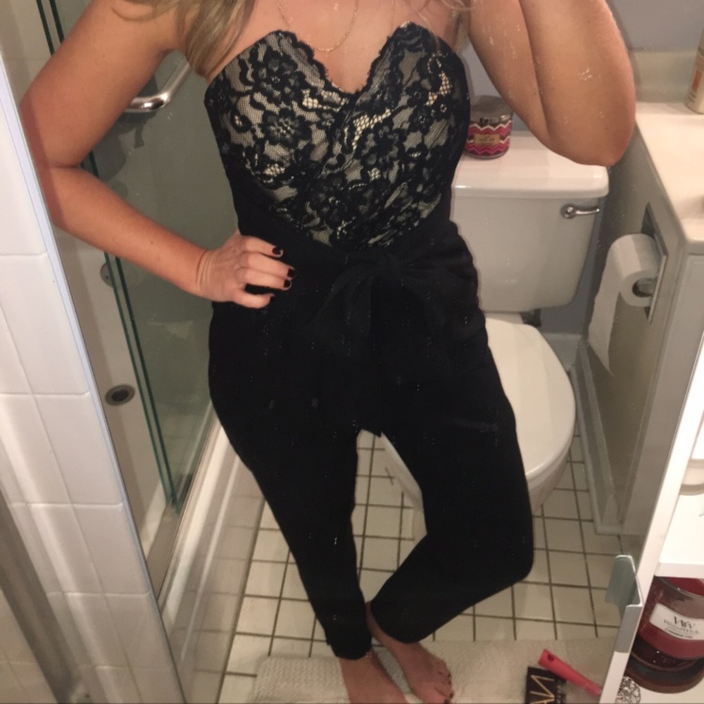 Bebe Jumpsuit - Size 0